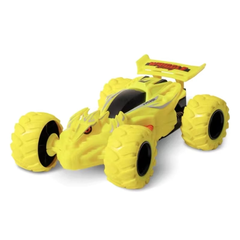 Fun Pull Back Car Double-Side Vehicle Inertia Safety and Fall Resistance Shatter-Proof Model for Kids Boys Children'S Toys Car