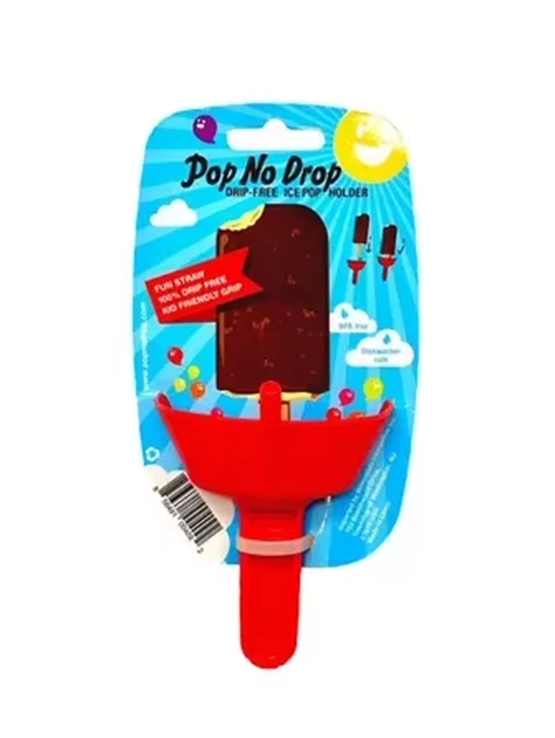 New Drip-Proof Popsicle Rack Drip Free Ice Holder No Mess Free Frozen Treats Rack Popsicle Holder with Straw for Kids Ice Cream