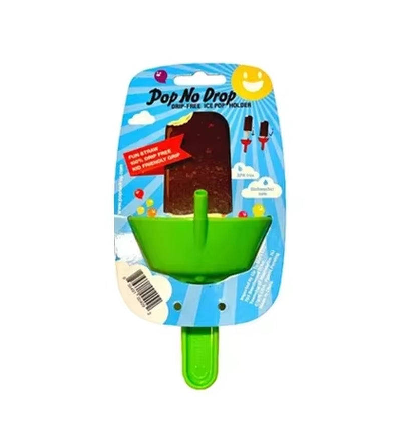 New Drip-Proof Popsicle Rack Drip Free Ice Holder No Mess Free Frozen Treats Rack Popsicle Holder with Straw for Kids Ice Cream