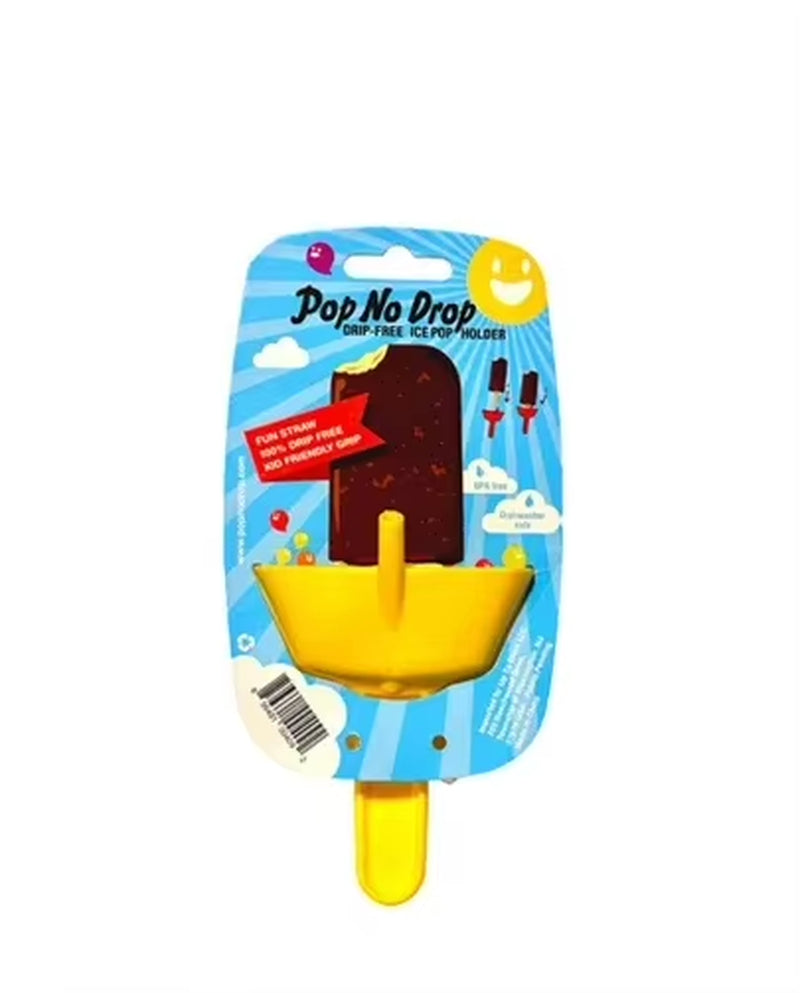 New Drip-Proof Popsicle Rack Drip Free Ice Holder No Mess Free Frozen Treats Rack Popsicle Holder with Straw for Kids Ice Cream